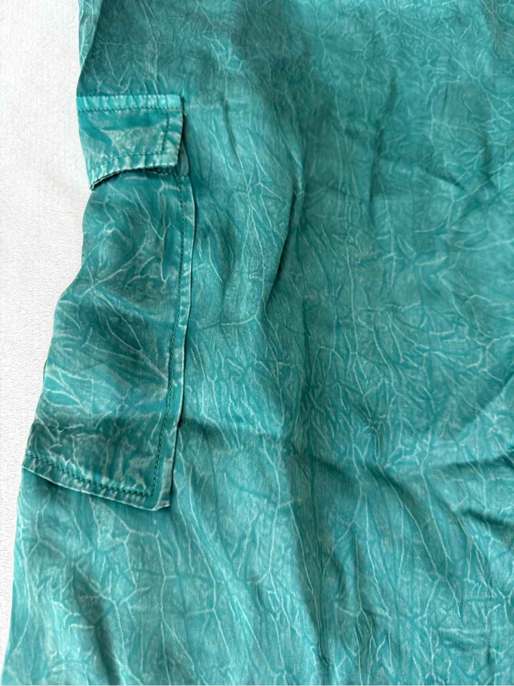 Johnny Was Jade Khay Viscose Jogger Pant Sz L E06
